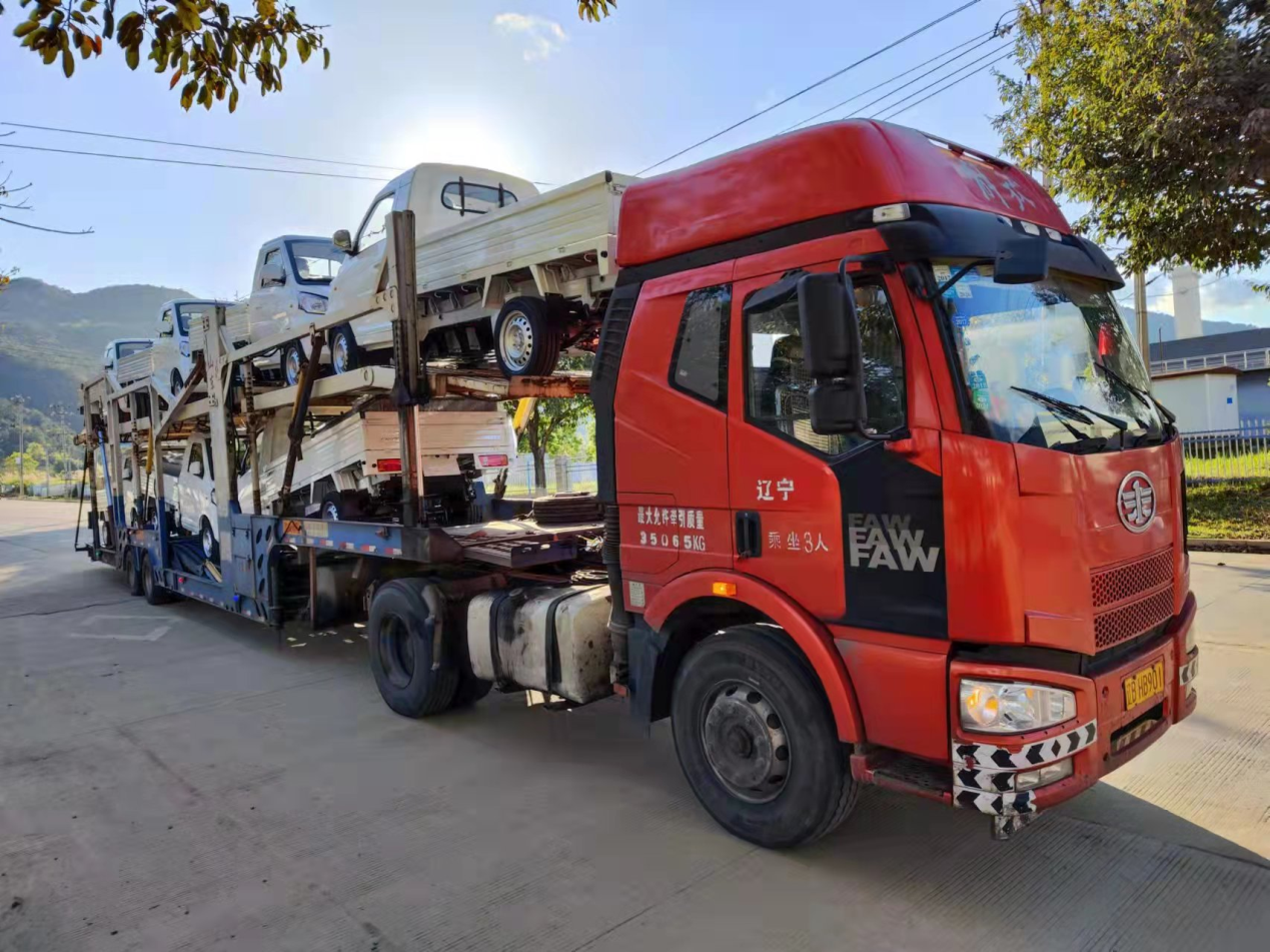 Pangiriman pertama minitruck listrik KEYTON N50 menyang Kuba